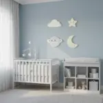 Veilleuses murales bébé univers céleste