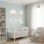 Veilleuses murales bébé univers céleste