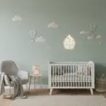 Veilleuse murale bébé cupcake