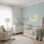 Veilleuse murale bébé dinosaure