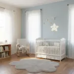 Veilleuse murale bébé étoile