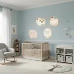 Veilleuses murales bébé univers ferme