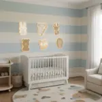 Composition veilleuse murale foret