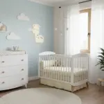 Veilleuse murale bébé girafe