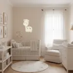 Veilleuse murale bébé girafe