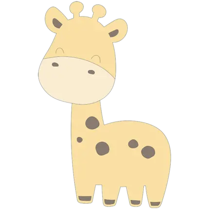 Veilleuse murale girafe