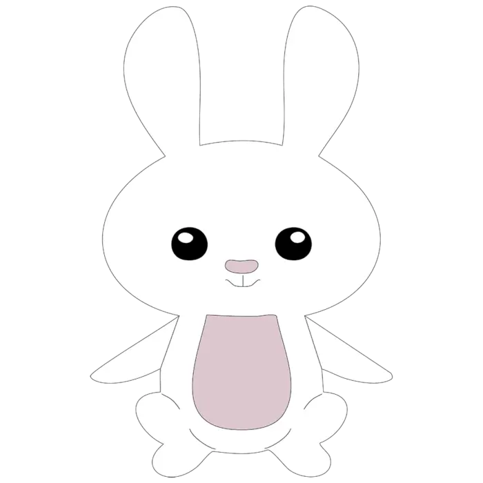Veilleuse murale lapin