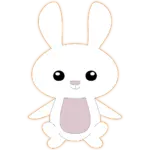 Veilleuse murale lapin