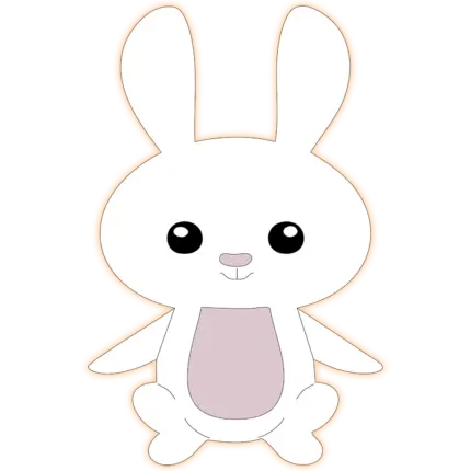 Veilleuse murale lapin