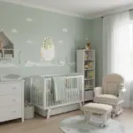 Veilleuse murale bébé oeuf de dinosaure