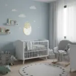 Veilleuse murale bébé oeuf de dinosaure