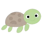 Veilleuse murale tortue