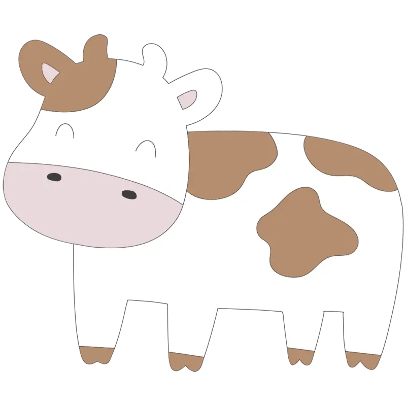 Veilleuse murale vache