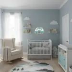 Veilleuse murale bébé van