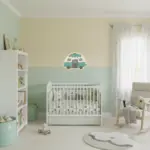 Veilleuse murale bébé van