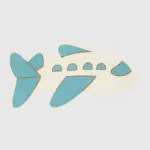 Veilleuse murale avion