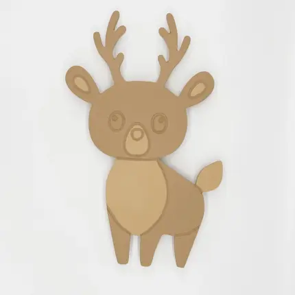 Veilleuse murale bébé cerf