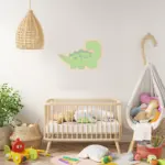 Veilleuse murale dinosaure dans chambre