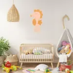 Veilleuse murale hippocampe dans chambre