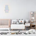 Veilleuse murale hippopotame dans chambre