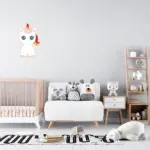 Veilleuse murale licorne dans chambre