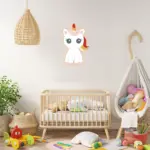 Veilleuse murale licorne dans chambre