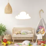Veilleuse murale nuage dans chambre
