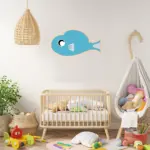 Veilleuse murale poisson dans chambre