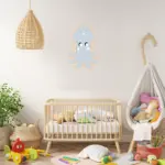 Veilleuse murale poulpe dans chambre