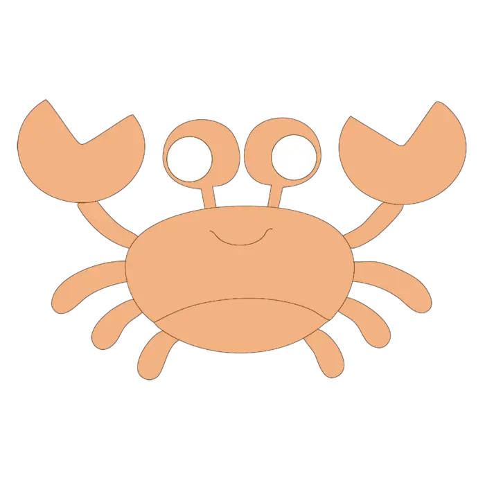 Veilleuse murale crabe