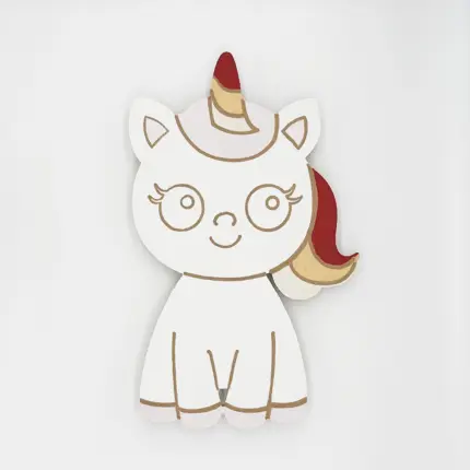 Veilleuse murale licorne