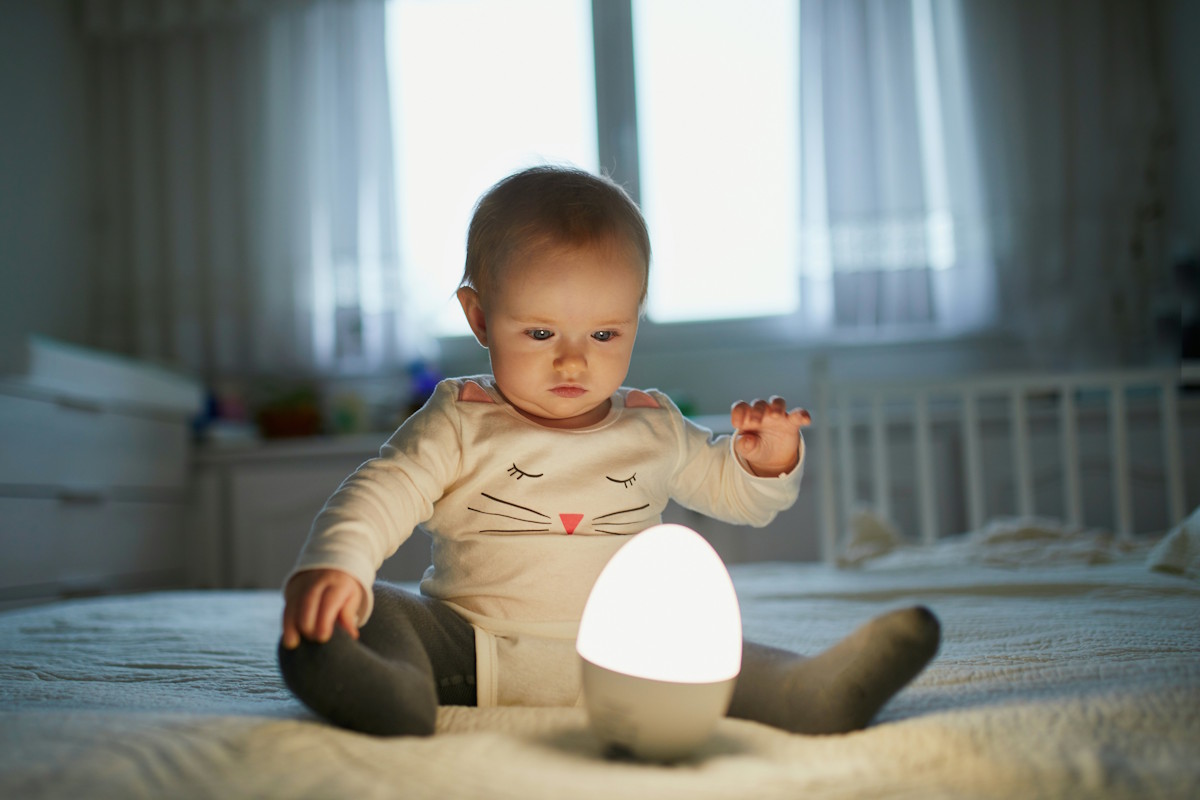 veilleuse nomade ou murale bébé