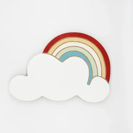 Veilleuse murale arc en ciel