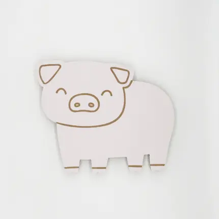 Veilleuse murale cochon