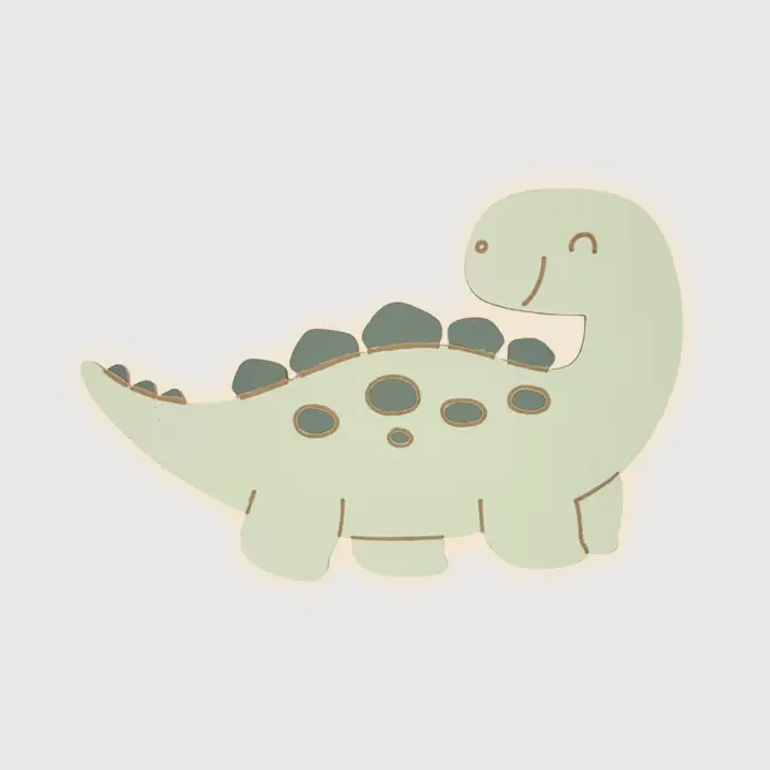 Veilleuse murale dinosaure