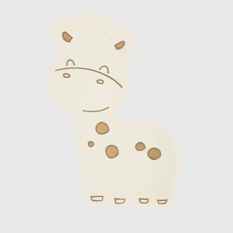 Veilleuse murale girafe