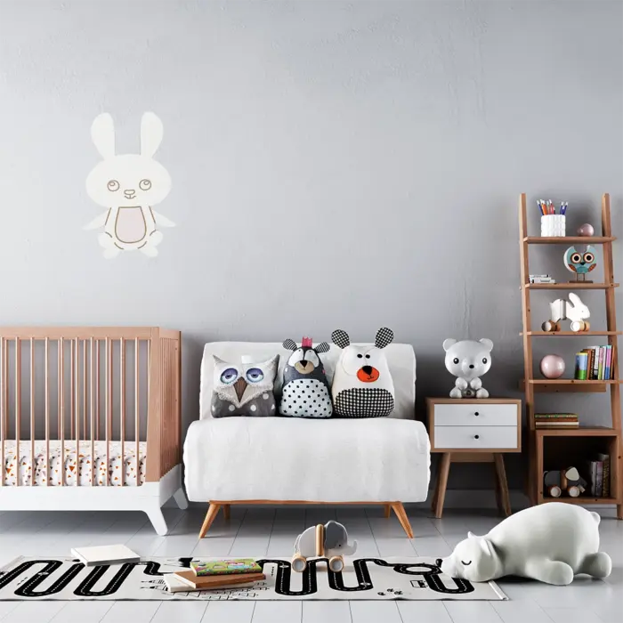 Veilleuse murale lapin