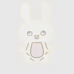 Veilleuse murale lapin