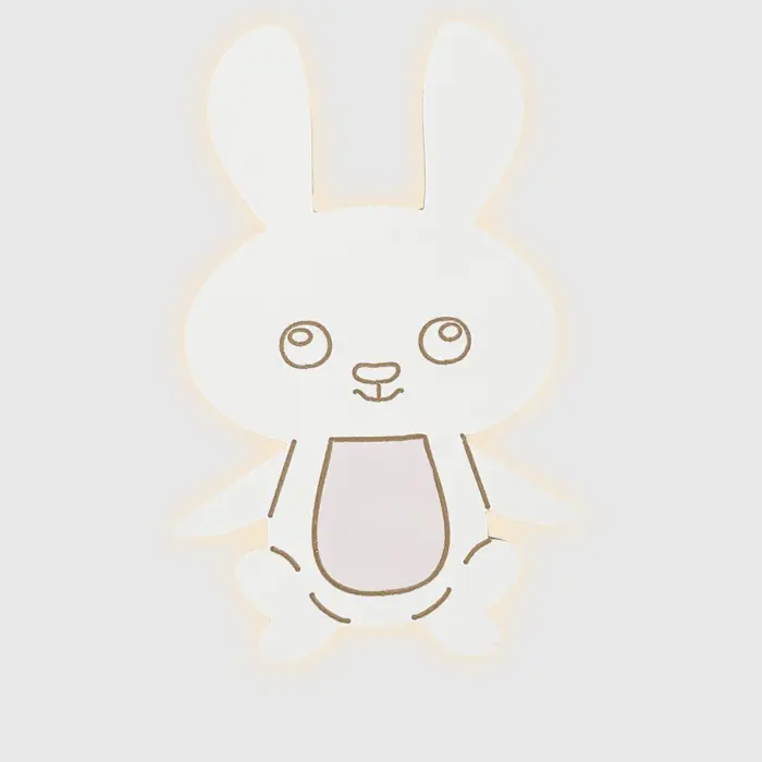 Veilleuse murale lapin