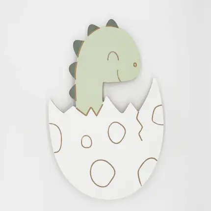 Veilleuse murale oeuf dinosaure