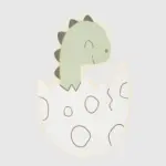 Veilleuse murale oeuf dinosaure