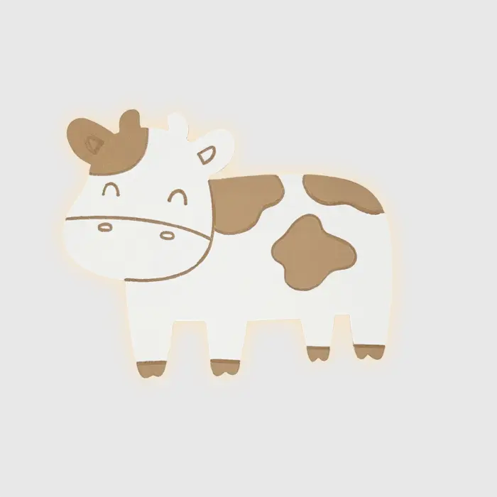 Veilleuse murale vache