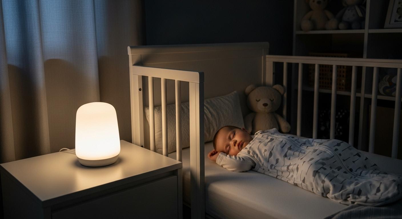 La veilleuse empêche-t-elle bébé de bien dormir