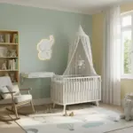 Veilleuse murale bébé éléphant