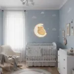 Veilleuse murale bébé Ourson