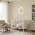 Veilleuse murale bébé Ourson